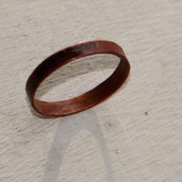 Hammered Copper Ring - Thumbnail 4
