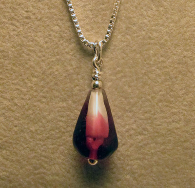 Pomegranate Seed Pendant