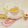 Cardcaptor Sakura / cup + saucer + ice cream spoon Set-1