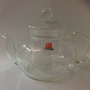 600ml Clear Glass Heat Resistant Infuser Teapot with Warmer & Cup Nice for Flower/Green Tea Pot - Thumbnail 2