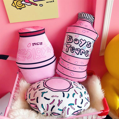 Kawaii donuts bottle pillow - Thumbnail 4