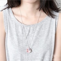Cute Cat Planet Chain Necklace - Thumbnail 1