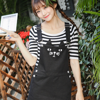 harajuku fashion cute cat strap dress - Thumbnail 2
