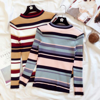 Pastel Stripe Knitted Top - Thumbnail 4