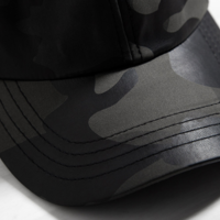BLACK CAMO BASEBALL CAP - Thumbnail 1