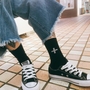 Free Shipping-STREET GOTH CROSS SOCKS -3