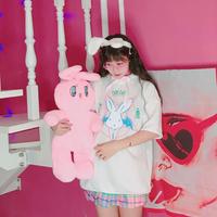 Magical Angel VS. Evil Bunny Fleece Jumper Sweatshirt - Thumbnail 2