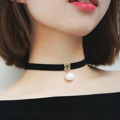Pearl choker necklace - Thumbnail 5