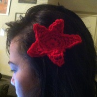 Star hair clip - Thumbnail 1