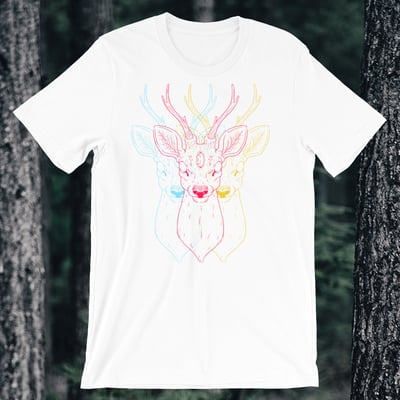 Cosmic shrine - white t-shirt