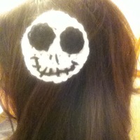 Jack skellington inspired hair clip - Thumbnail 2