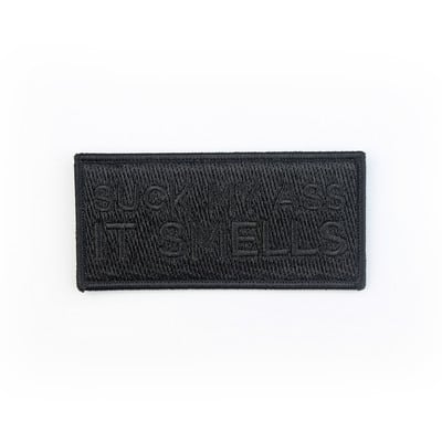 Suck my ass it smells - embroidered patch - Thumbnail 4