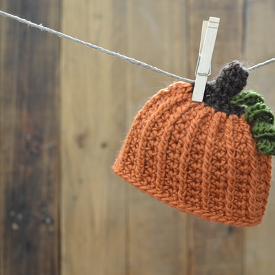 Pumpkin beanie