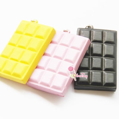 2 chocolate bar squishies 