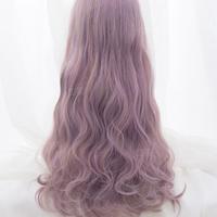 Purple Pink Mixed Long Cosplay Wig - Thumbnail 4