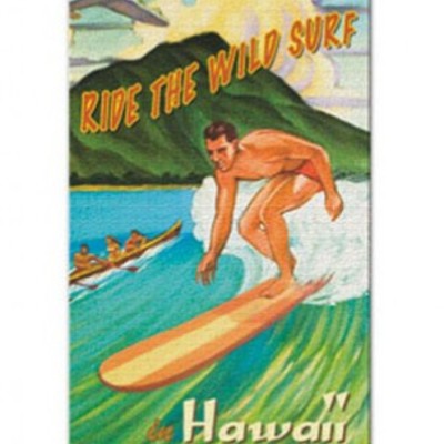 "hawaii surfer" beach towel - Thumbnail 4