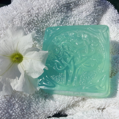 Celtic forest glycerin bar in english garden "ocean blue - Thumbnail 1