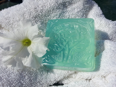 Celtic Forest Glycerin bar in English Garden "Ocean blue
