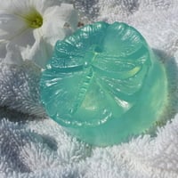 Dragon Fly Round glycerin bar in English Garden "Ocean blue" - Thumbnail 2
