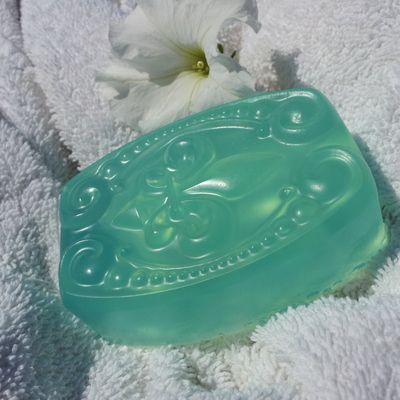 Fleur de lis beauty bar in english garden "ocean blue" - Thumbnail 2