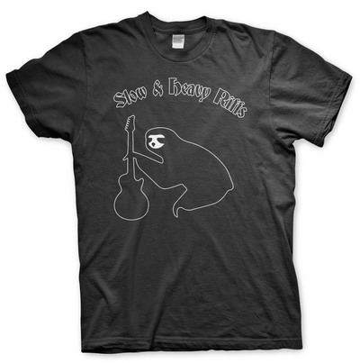 SLOW AND HEAVY RIFFS SLOTH - Tshirt