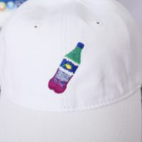 Free Shipping-PURPLE SPRITE BASEBALL CAP - Thumbnail 2