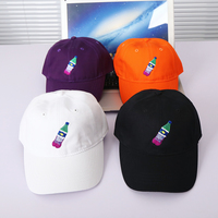 Free Shipping-PURPLE SPRITE BASEBALL CAP - Thumbnail 4
