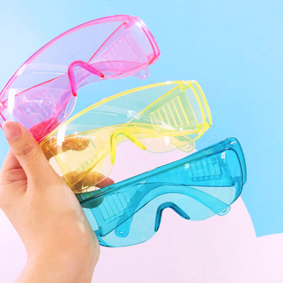 Vaporwave candy color sunglasses