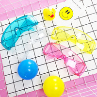 VAPORWAVE CANDY COLOR SUNGLASSES - Thumbnail 4