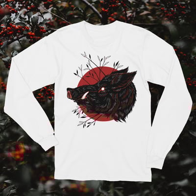 Boar god - long sleeve t-shirt