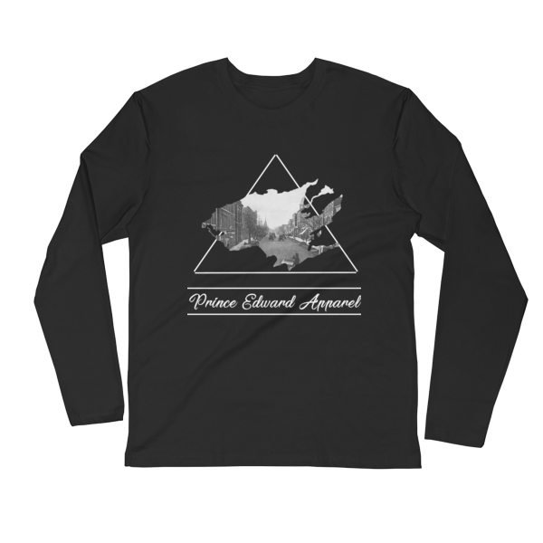 Image of Premium PEA Logo Fitted Long Sleeve (B)