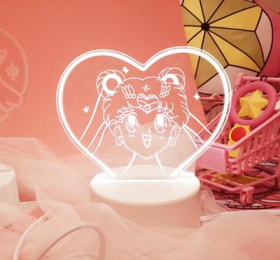 Kawaii Sailor Moon/Unicorn LED Lamp