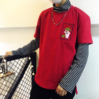 Free Shipping-SOFT GRUNGE ROSE TEE  - Thumbnail 2