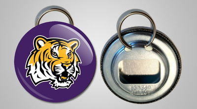 L.S.U. Tiger Keychain Bottle opener