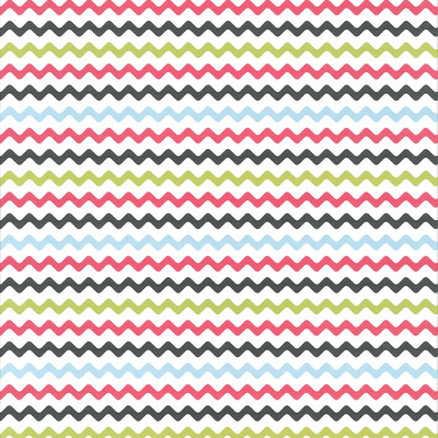American crafts travel colour zigzag cardstock 12x12"