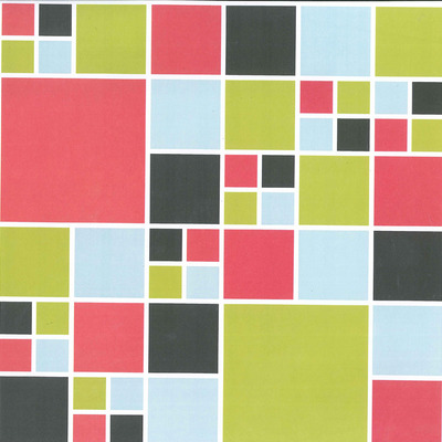 American crafts travel colour squares cardstock 12x12"