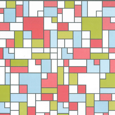 American crafts travel tetris squares cardstock 12x12" glossy