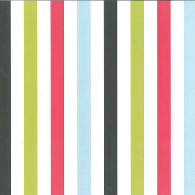 American crafts travel strong stripes cardstock 12x12"