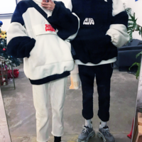 Free Shipping-GHETTO HALF ZIP HIGH NECK SWEATER - Thumbnail 4