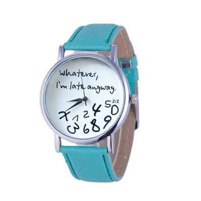Cute leather strap watches - Thumbnail 4