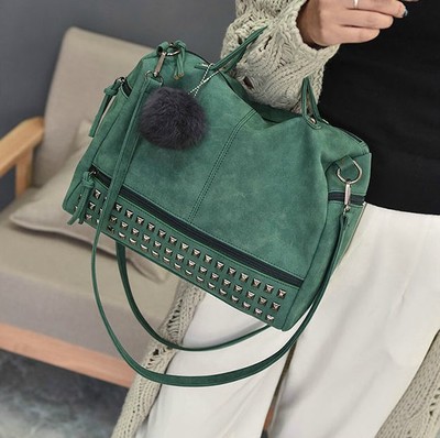 Luxury Rivet Messenger Bag