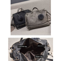 Luxury Rivet Messenger Bag - Thumbnail 2