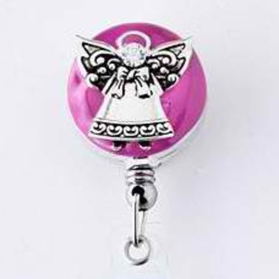 	pink angel id card reel