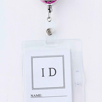 	Pink Angel ID Card Reel - Thumbnail 1