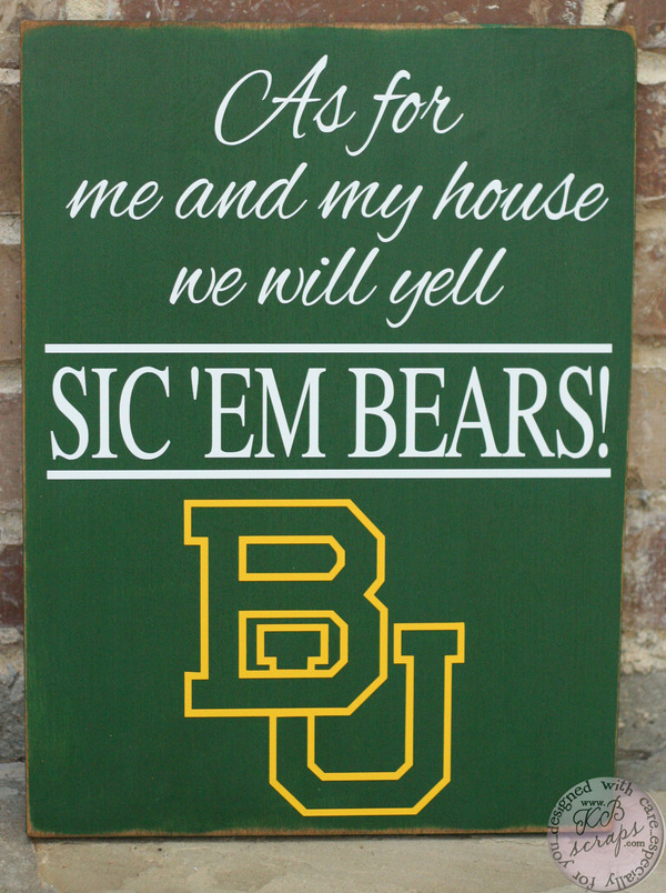 As for me and my house - Baylor