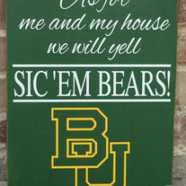 As for me and my house - Baylor