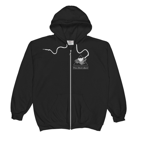 Image of Premium PEA Logo Unisex  Zip Hoodie (B)