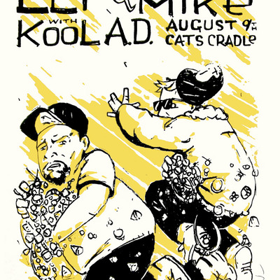 El-p and killer mike, carrboro, nc 2013