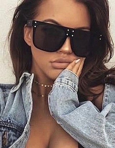 Studded Style Sunglasses-TDE
