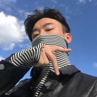 Free Shipping-CYBER PUNK HIGH NECK STRIPE SHIRT - Thumbnail 1